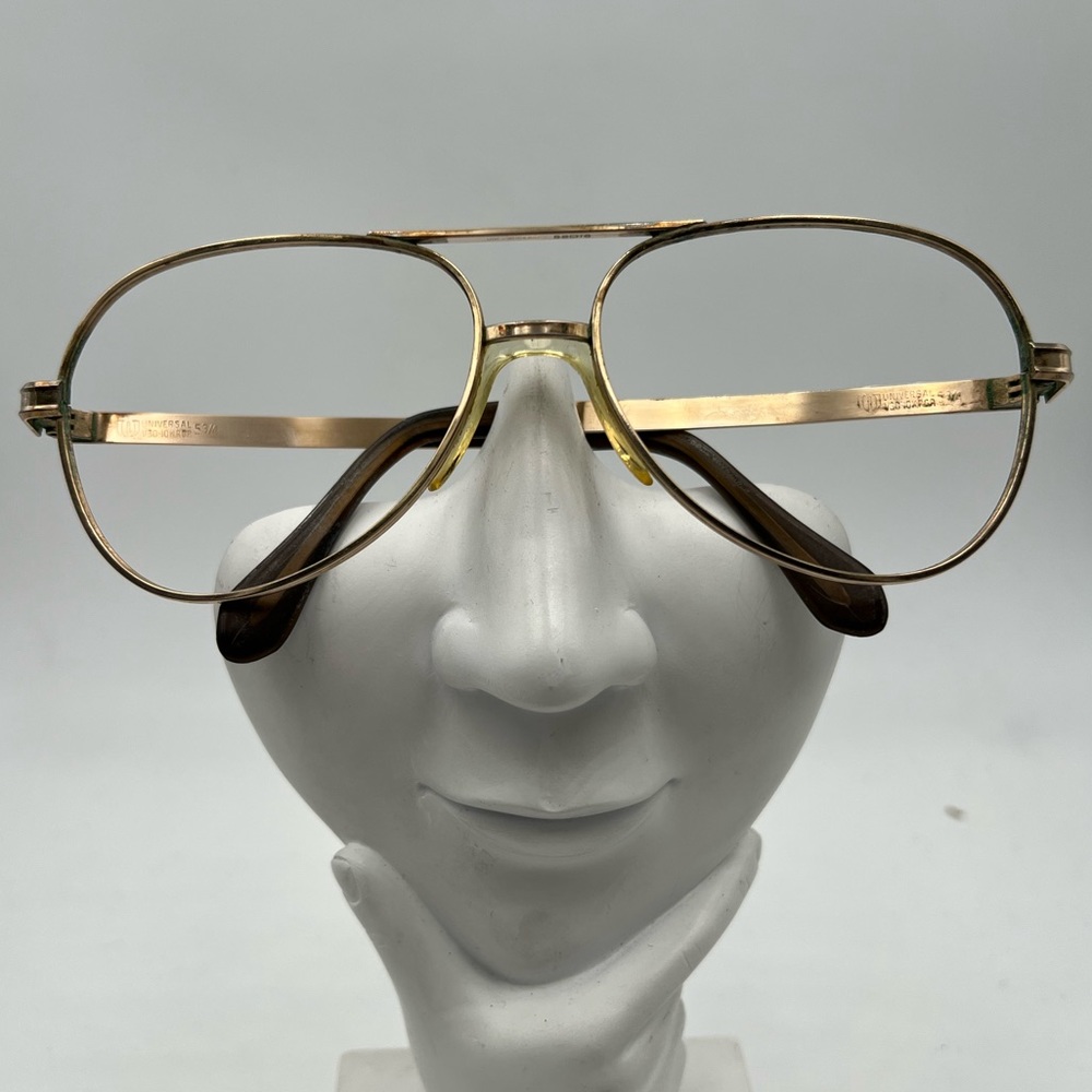 Vintage Universal Gold Pilot Sunglasses Frames